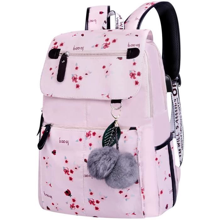 Sacs à dos pour adolescents Lycée Collège avec port de chargement