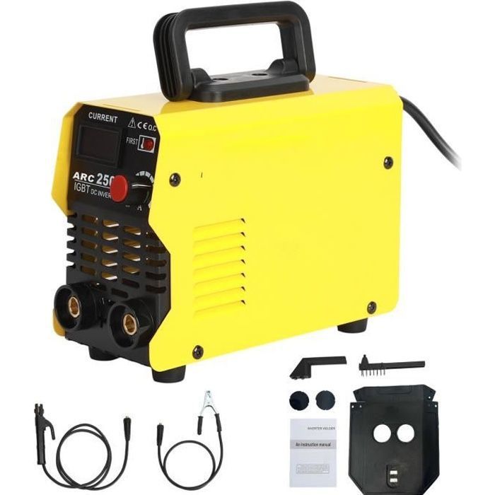 Wirlsweal®Poste à Souder InverterMachine à souder électriqueARC250Mini-soudeuse à bâton