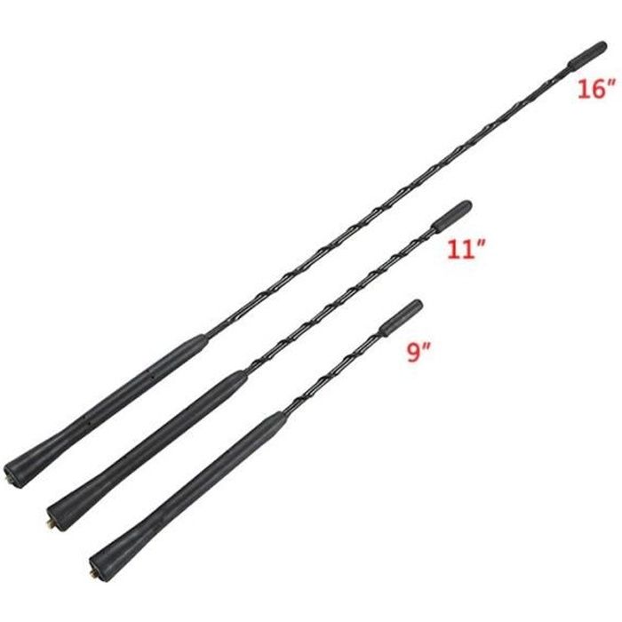 Antenne Toit Voiture Universelle - 9 Pouces, AM/FM, Amplifiée, Pour Améliorer La Réception Radio - 5