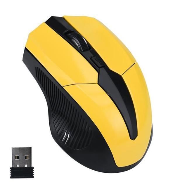 Souris optique sans fil RYRA 2,4 GHz avec récepteur USB Souris optique sans fil RYRA 2,4 GHz avec récepteur USB