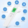 HTBE® Thermomètre frontal électronique portatif infrarouge Thermomètre électronique médical sans contact Thermomètre portatif-1