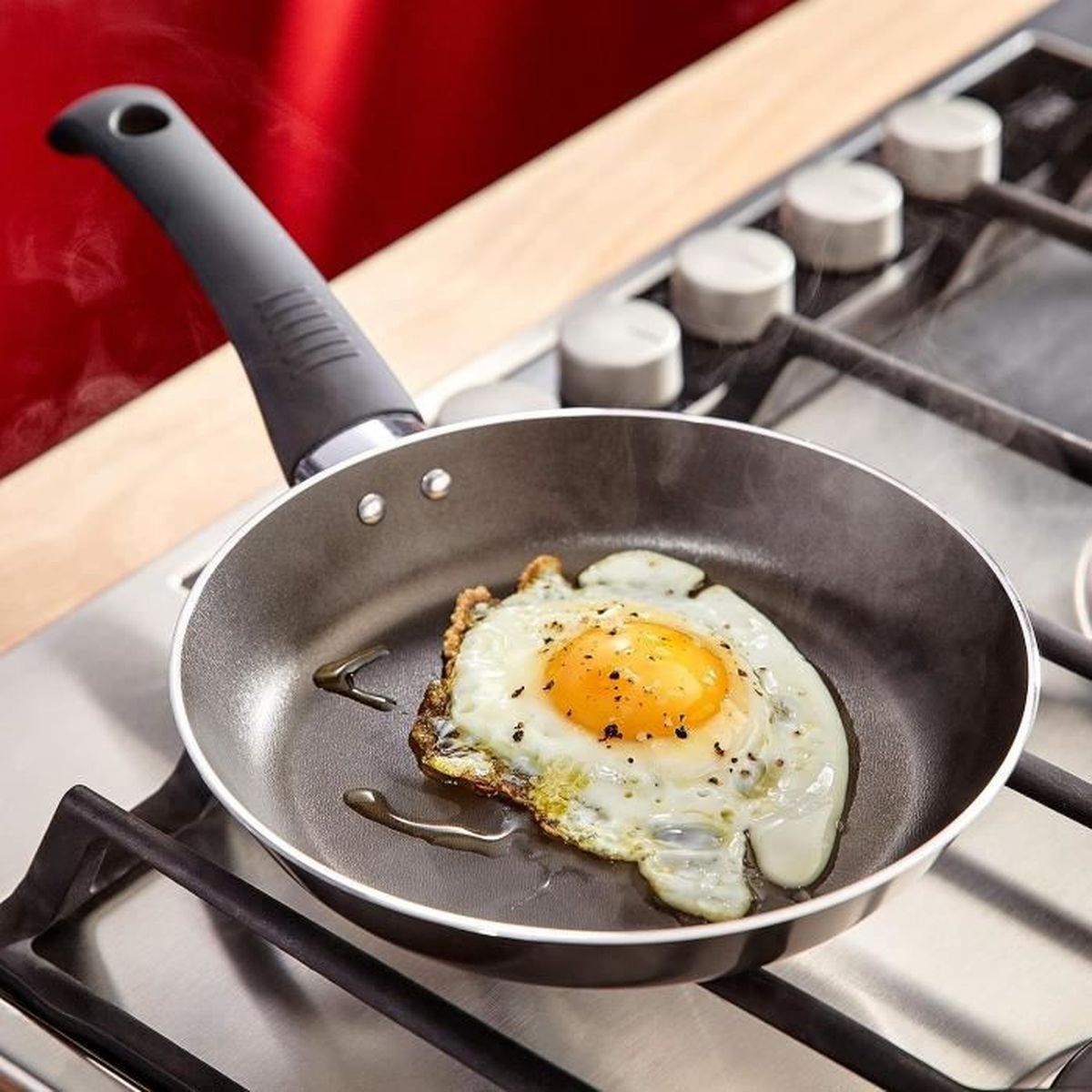Poêle à œufs Poêle Pocheuse Œufs Judge Everyday - 4 Godets Teflon Antiadhésif, 20 Cm, Garantie 5 Ans Petite Casserole Induction