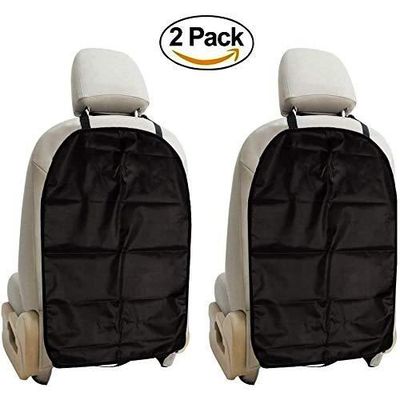 Lot De 2 Protections Dossier Voiture Enfant – Organisateur Siège Arrière Avec Poche Tablette 10" & 8 Poches
