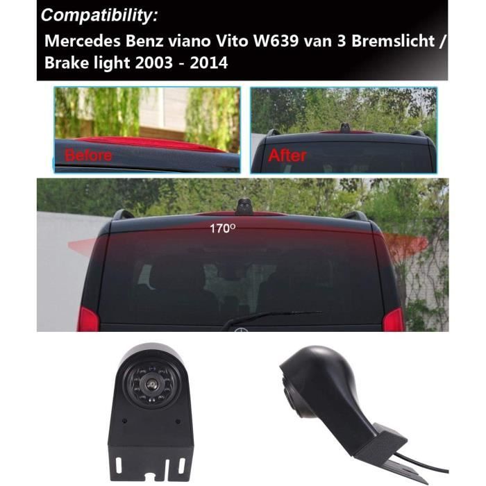 Caméra De Recul Pour Feu De Freinage, Montage Sur Toit, Caméra De Recul