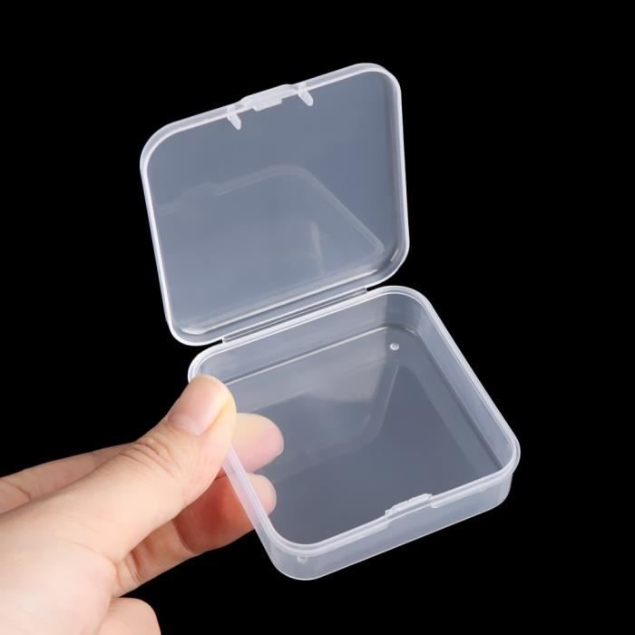 Boîtes d'emballage carrées transparentes en plastique PVC, multi-tailles, fournitures pour chocolat, jouets, bijoux, présentoir, mariage, fête d' anniversaire, 20 pièces, 50 pièces  15