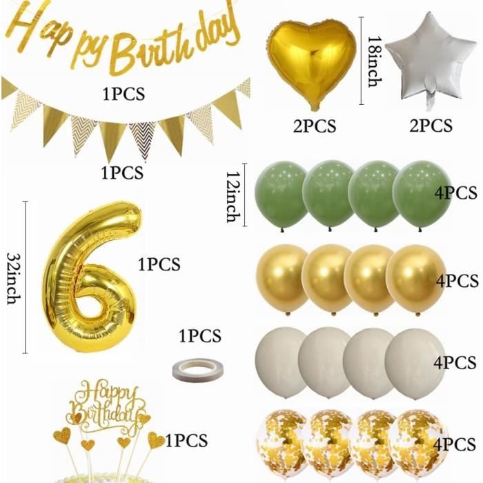 Décoration Anniversaire Lilo & Stitch - Ballons Et Bannière Pour 6 Ans - Fille Et Garçon