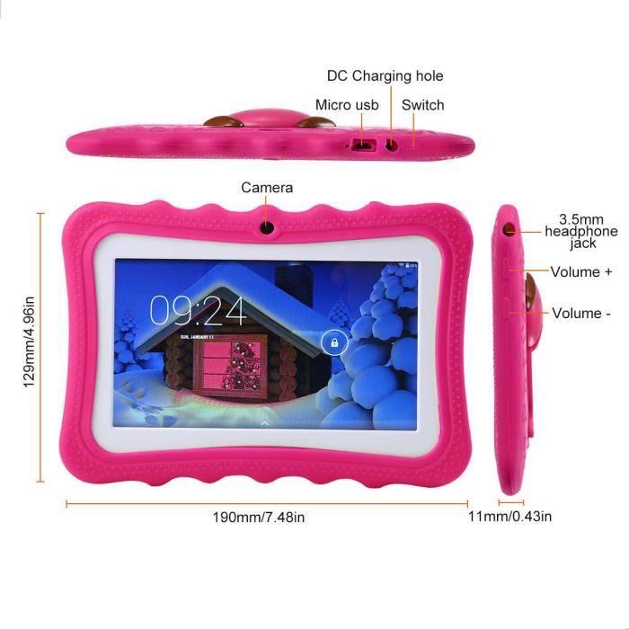  Tablette tactile Enfant -7'' HD -ROM1