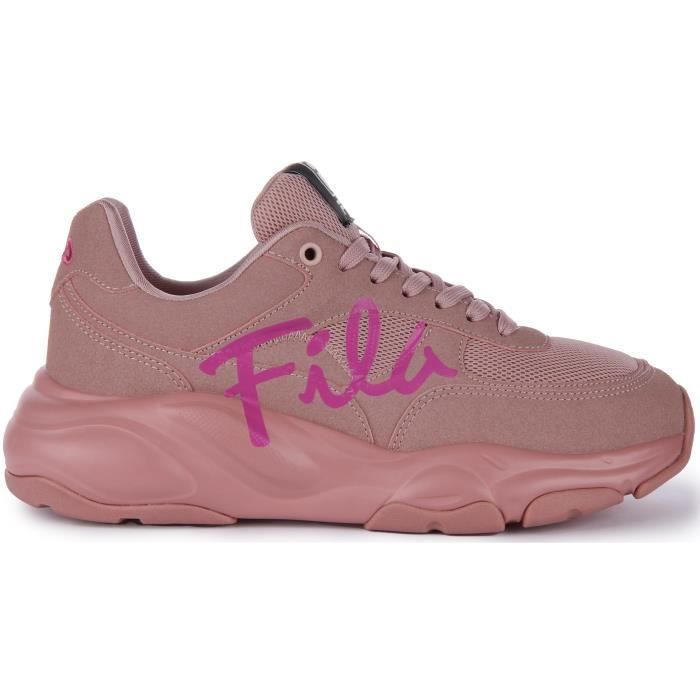 Basket fila rose clair top