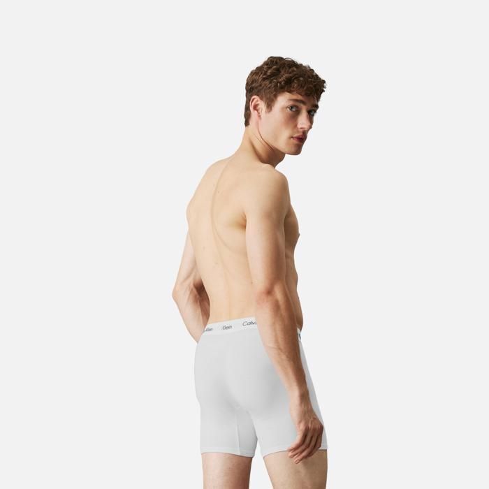 Boxer Homme Classique En Coton - Taille Unique - Couleur Unie - Respirant, Toutes Saisons - Neuf Avec étiquettes