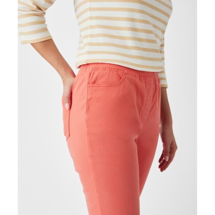 Pantacourt femme taille hotsell elastique damart