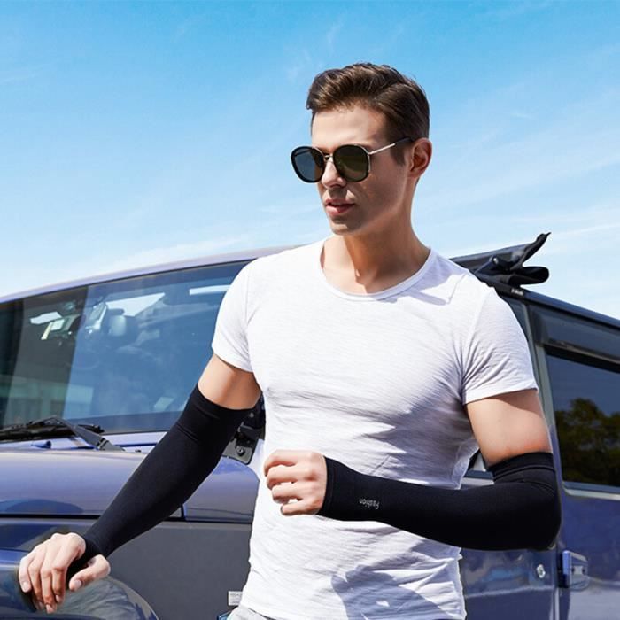 Compression bras,Manchon de bras de refroidissement pour hommes et Compression bras,Manchon de bras de refroidissement pour hommes et