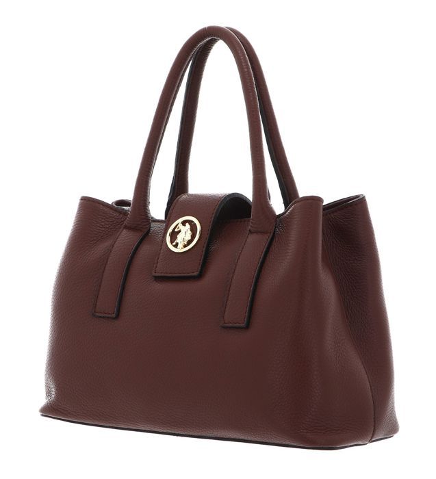 Sac à Main Bandoulière Marque U - Couleur Noire Synthétique - Occasion - Fermeture Magnétique