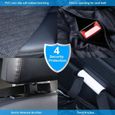 Tapis de Transport pour Animaux Housse de Siège Auto pour Chien Couverture de siège Arrière pour voiture Protection imperméable-2