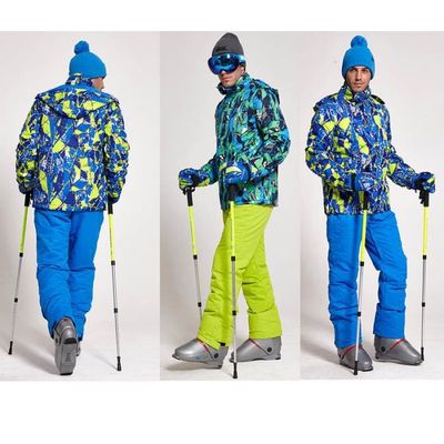 Combinaison de ski homme luxe Pantalons de ski coupe vent impermeable chaude Combinaison de ski Costume Vetement Masculin Bleu noir Cdiscount Sport