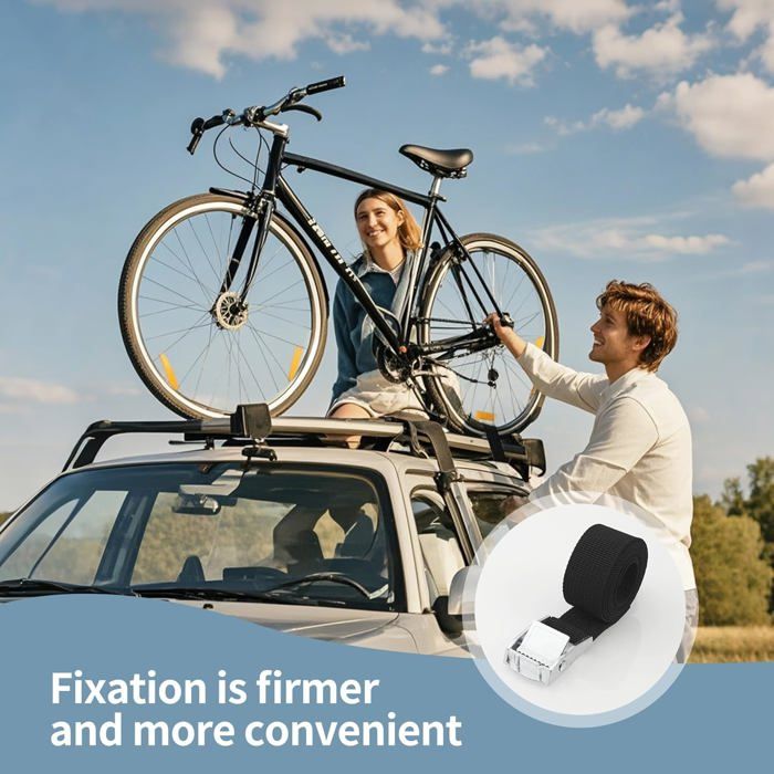 Lot De 10 Sangle D'Arrimage,25mm X 4m Sangle De Serrage,Sangle