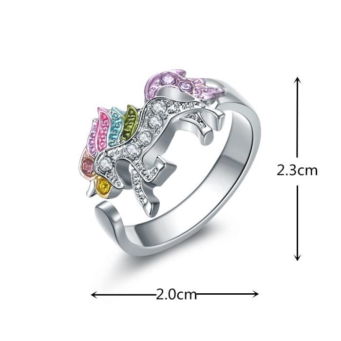 Bague licorne discount