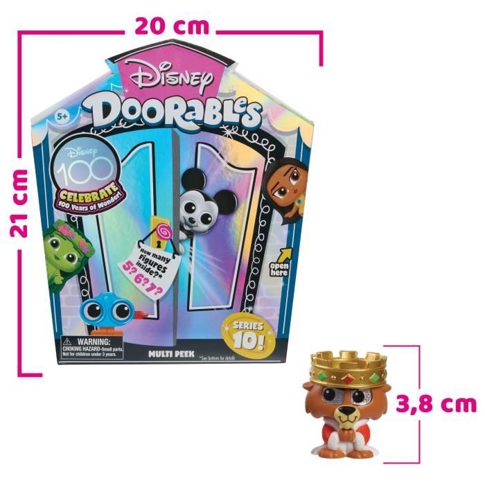 Doorables Mini Peek Disney 100 - Coffret 2 ou 3 figurines