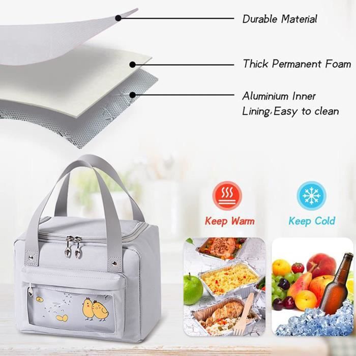 Lifewit sac isotherme 30l sac de repas pour hommes femmes enfants, sac à  déjeuner lunch bag protection de fraîcheur - Glacière électrique - Achat &  prix