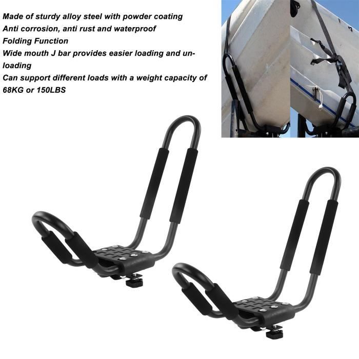 Hominas Barre De Toit Universelle, 1 Paire Support De Toit De Voiture