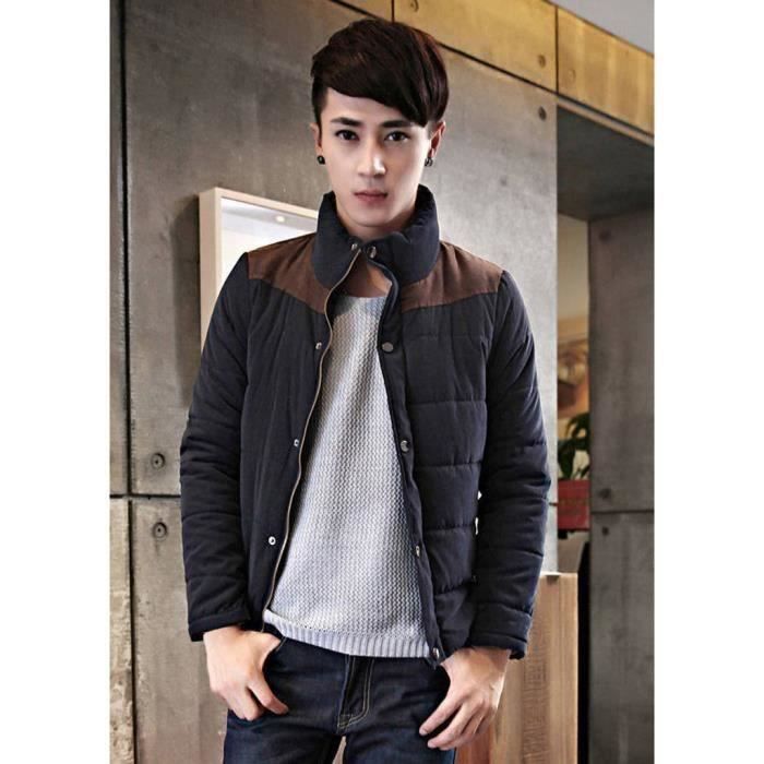 Veste en cuir deals oversize homme