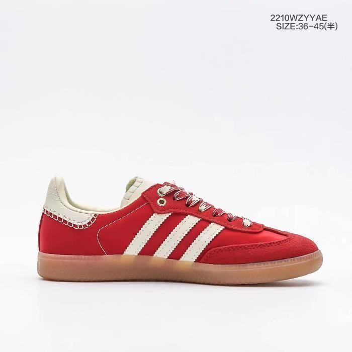 Adidas samba femme rouge discount