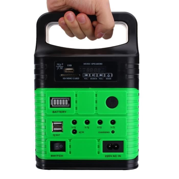 Panneau Solaire 6V 10W Portable - Polysilicium, étanche IP65, Pour Camping Et éclairage