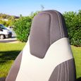K´Foam 2x Housse pour siège Capitaine Camping-Car Fiat Ducato Chocolat – Beige-3