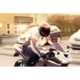 JET Blouson Veste Moto Homme Imperméable Avec Armure Textile Gris Argenté-3