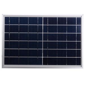 Panneau Solaire Portable 30W 12V Avec USB - Étanche IP65 - Pour Voiture, Camping-car, Bateau - Inclus Ventouses Et Pinces - 14