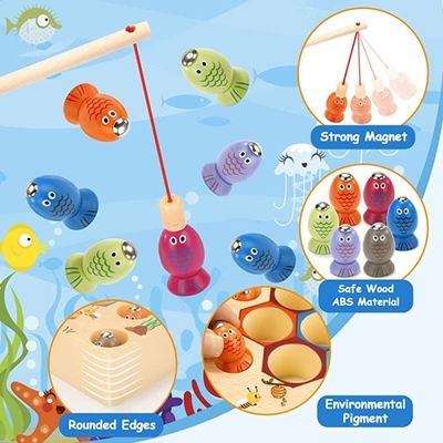 Jeu Magnétique Des Abeilles Busy Bees – Attrape-Perles Avec Serre-Tête, Jeu Éducatif Famille Intérieur/Extérieur, Développement Concentration & Motricité (Style B)