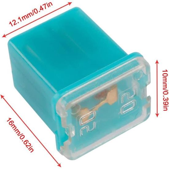 Fusibili Vetro Per Auto Audio/Video - Set 4 Pezzi 20A-80A, Protezione Impianto Elettrico - Foto 3