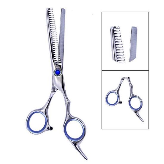 Ligicky Kit Ciseaux De Coiffure Tete Ronde De Securite Ciseaux De Coupe Professionnel Cisailles Coupe Cheveux En Acier Inoxydab Cdiscount Au Quotidien