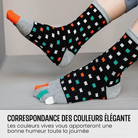 Chaussettes 5 Doigts Homme Chaussettes Orteils S par s Sport