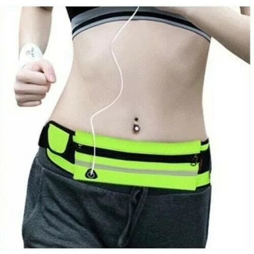 HRainbow Ceinture De Course Running Belt Étanche – Sac Banane Sport Pour Téléphone Jusqu'à 7,5" Avec Bande Réfléchissante