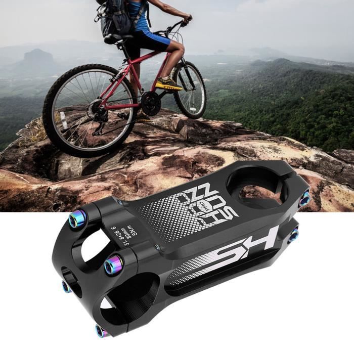Guidon Vélo Alu Haute Résistance 25,4 Mm – Noir 520 Mm, Compatible VTT, Route, BMX