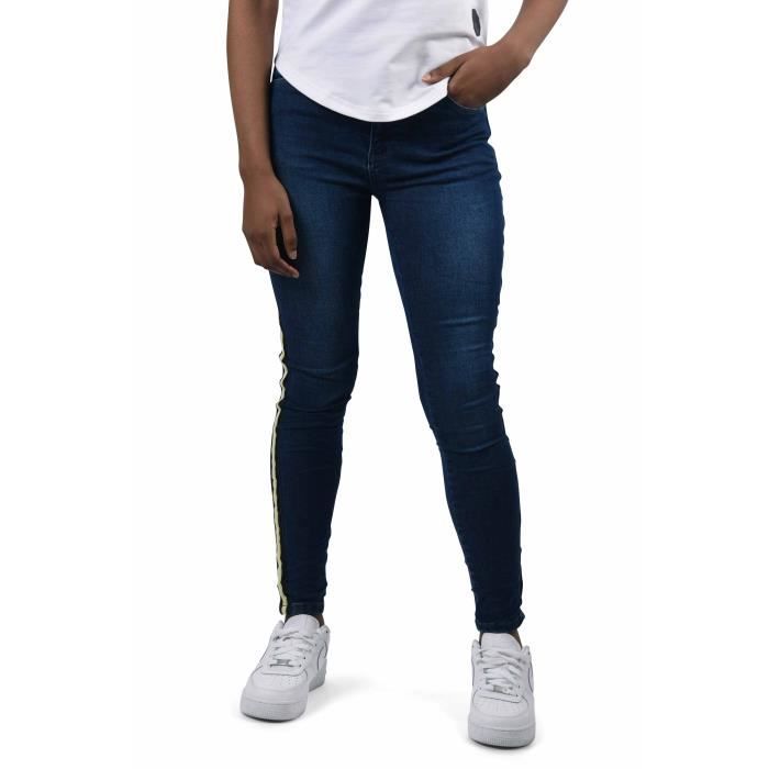 Jean online tacheté femme