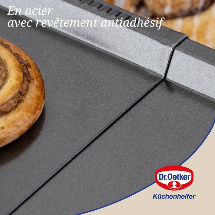 Zenker 6540 Plaque de Cuisson Extensible, Plat Four, Plat a Four