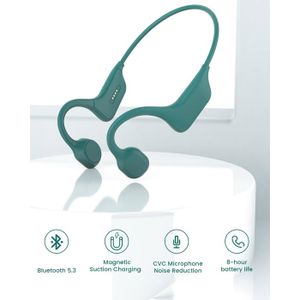 Casque à Conduction Osseuse Sans Fil - Bluetooth 5.3, Ouvert, Imperméable IP55, 10h Autonomie, Pour Sport
