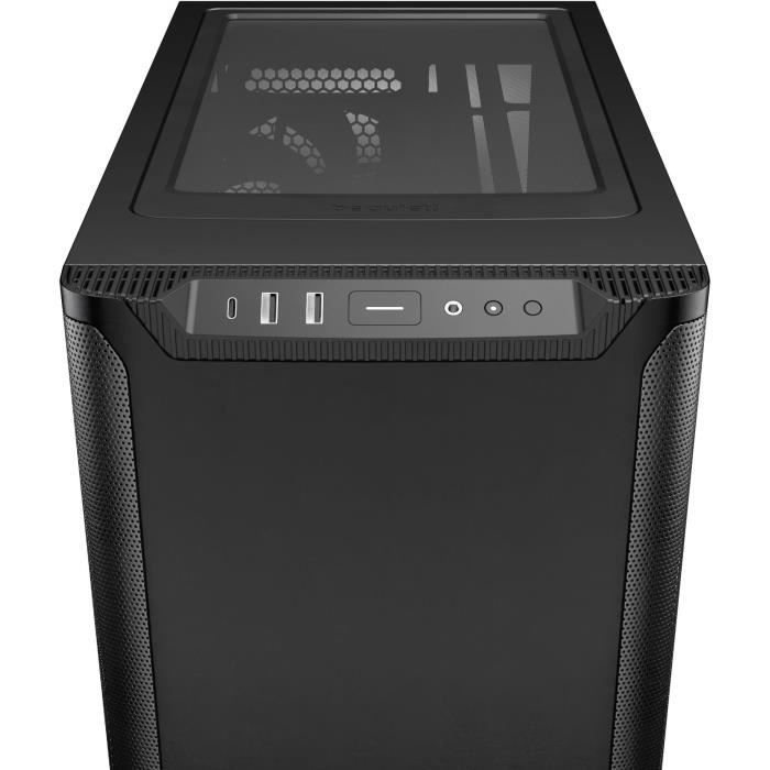 be quiet! Light Base 500 boîtier midi tower Noir | 2x USB-A | 1x USB-C | RGB | Window