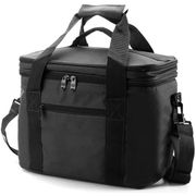 Boîte Isotherme Polypropylène GN 1/2 - 39x33x23cm, 14L - Pour Transport Repas Chauds/froids - Noire Avec Couvercle