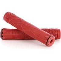 Poignées Trottinette ETHIC DTC Grips Rouge - Adulte - Mixte - Confortable et durable - Poids vérifié 140g