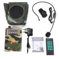 Le leurre de chasse d'appelant électronique portatif appelle le kit de télécommande de haut-parleur MP3 (prise UE)