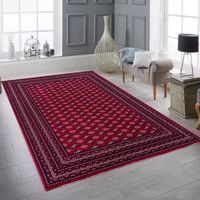 Ornements orientaux de tapis design | élégant | dans les tons rouges Größe - 160 x 230 cm