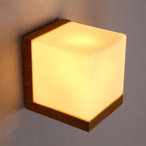 APPLIQUE  Moderne Simple Lampe De Mur En Verre Blanc De Styl