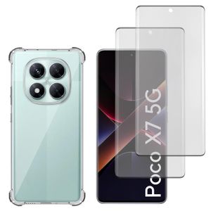 Coque Antichoc Renforcée Noire Pour POCO M5S - Protection Caméra Et Anneau Inclus - Neuf