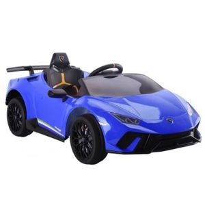 VOITURE ELECTRIQUE ENFANT Voiture électrique 12V Lamborghini Huracan Bleue -
