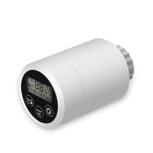 ÉMETTEUR - ACTIONNEUR  ZIGBÉE - Soupape de radiateur - actionneur de radiateur intelligent, Thermostat TRV, contrôle via application
