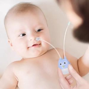 MOUCHE-BÉBÉ Drfeify aspirateur nasal manuel pour nourrissons Aspirateur Nasal manuel pour bébé en forme de puericulture set Chouette Rose