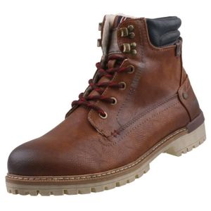 bottines mustang beige homme