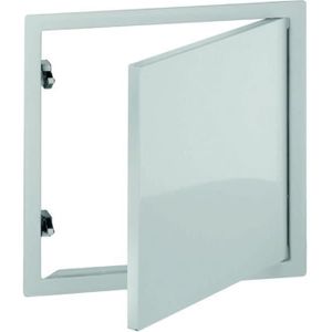 trappe de visite blanc 400x400mm de qualité ASA plastique avec cadre de montage